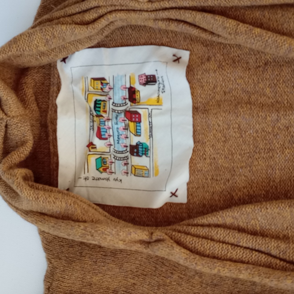 Anthropologie Meguro River Wool Puff Sleeved Cardigan EUC size Medium - Picture 3 of 10